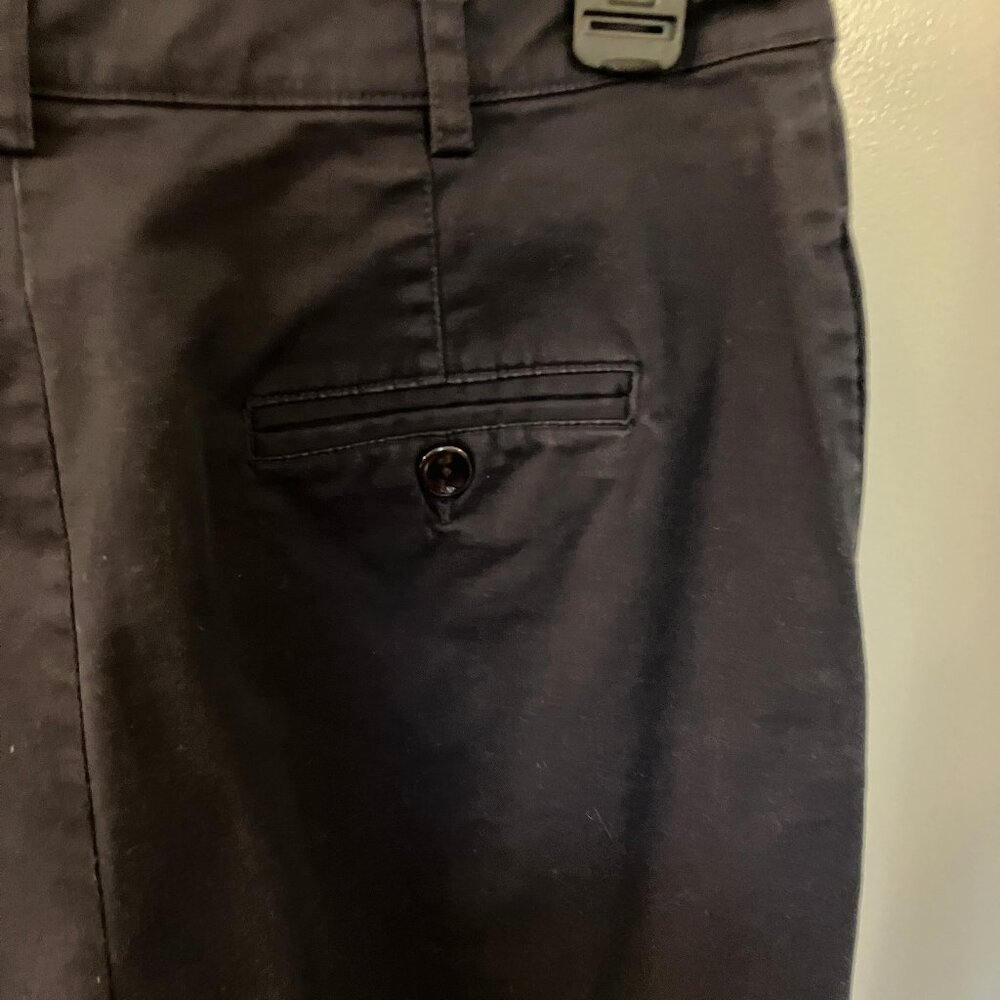 David Brooks Womens Bermuda Walking Shorts Solid Blue Size 10 - Picture 5 of 7